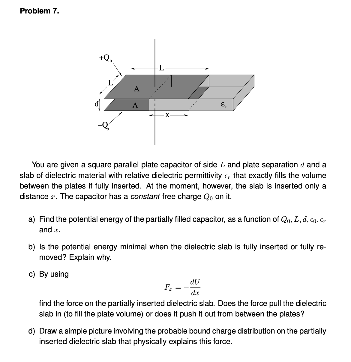  Problem 7. A A X- You are given a square parallel