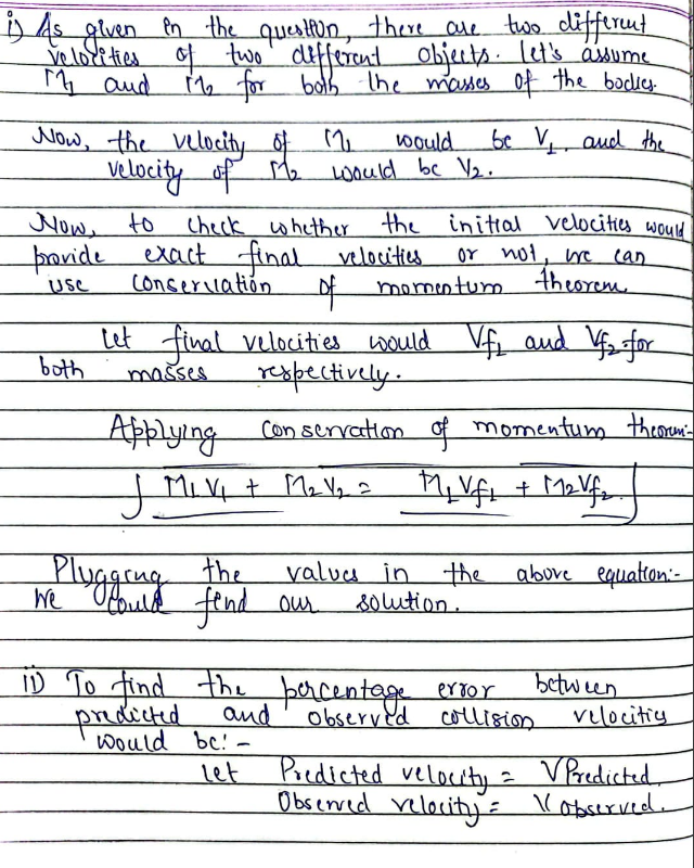 Collisions labthe graphs are the first two pics logger brothe other two