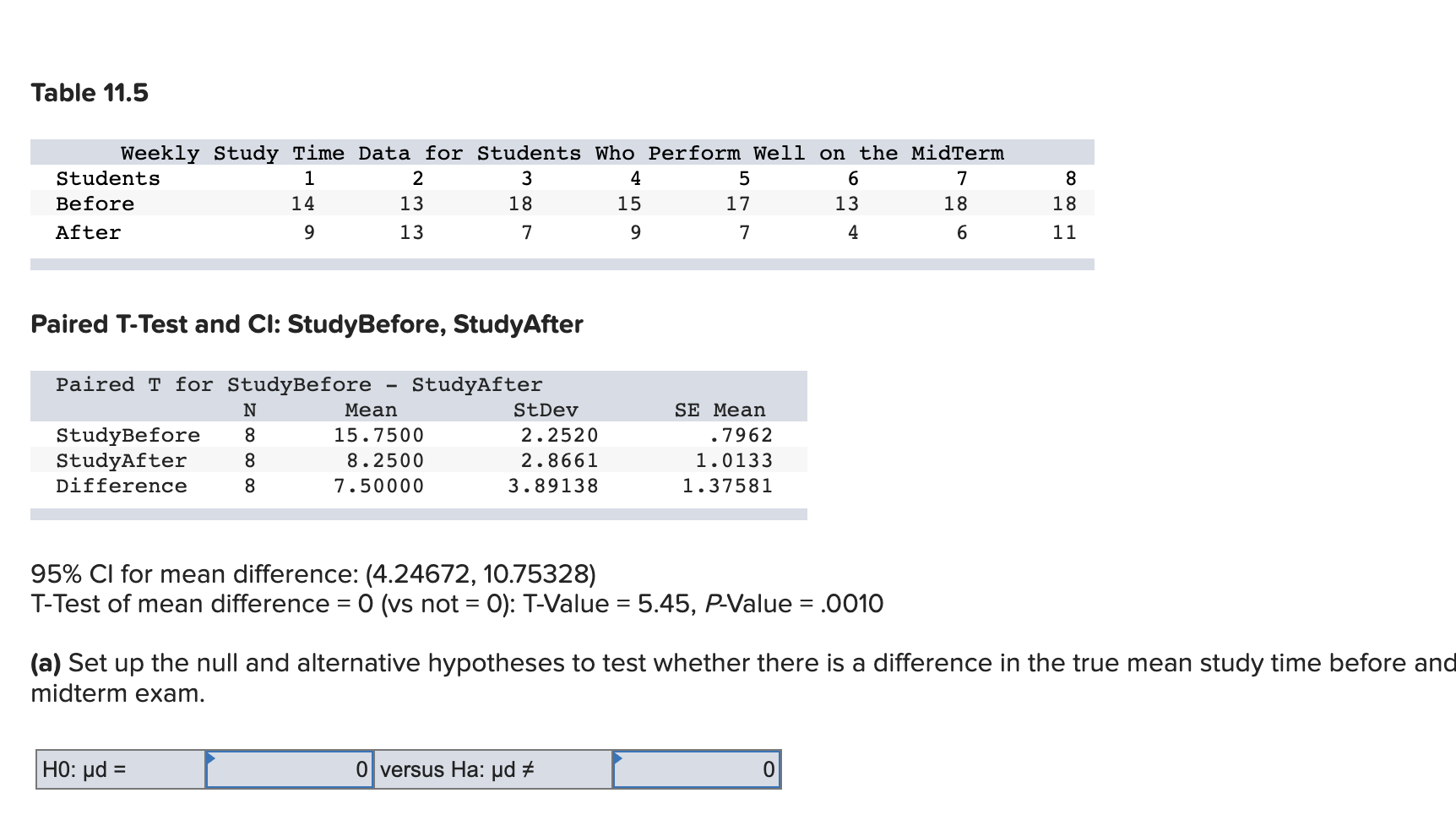 midterm score? In a Journal of Economic Education article (Winter 2005), Gregory