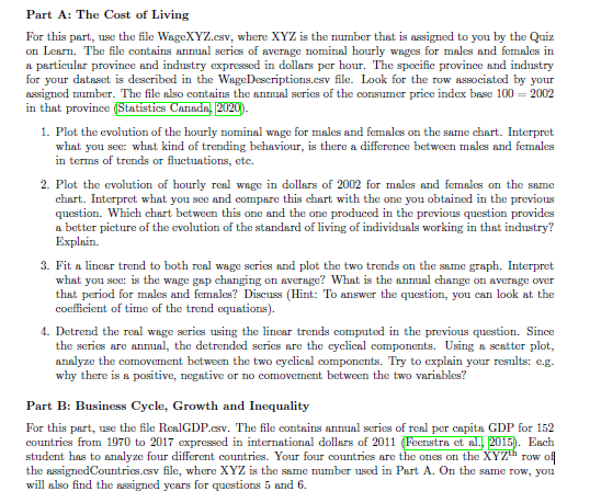 For each chart that you create, add a main title and axis