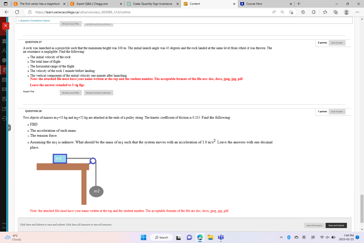  C The first vector has a magnitude x C Expert Q&A