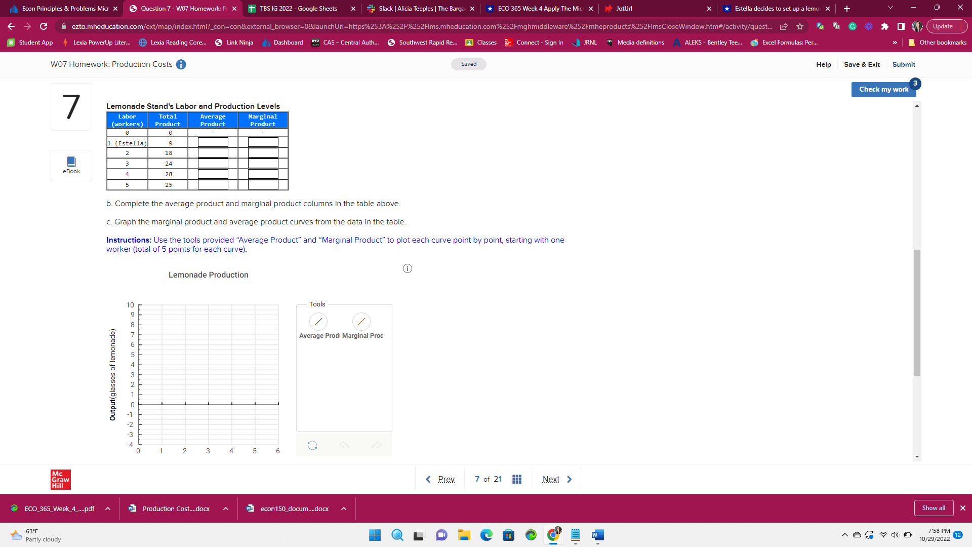 Homework: Pr X + TBS IG 2022 - Google Sheets * |