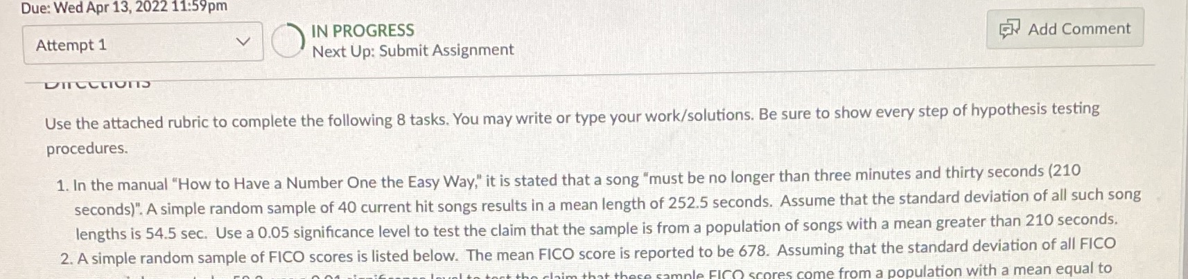 Need help on question 1 must show all steps please Due: Wed