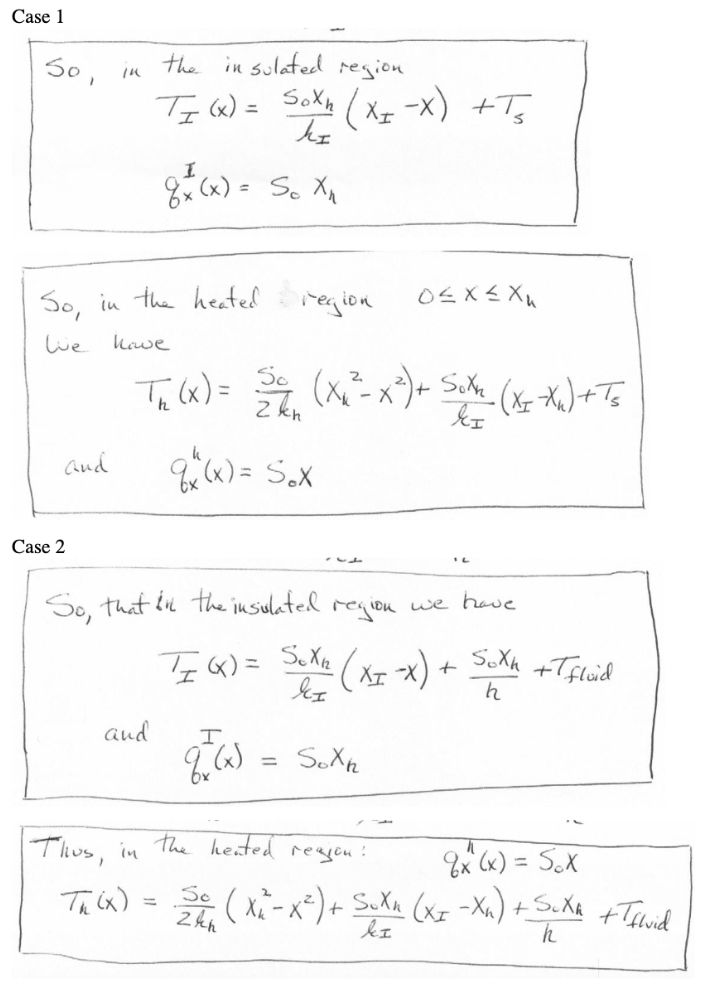 region bonded to "perfect" insulation on the left (with thermal conductivity kpi