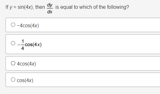 differentiable function. Which of the following is equivalent to the derivative of