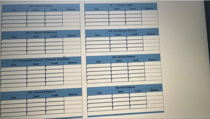 Insurance 637 Insurance Expense 167 Computer Iquipment 640 Rent Expense 168 Accumulated