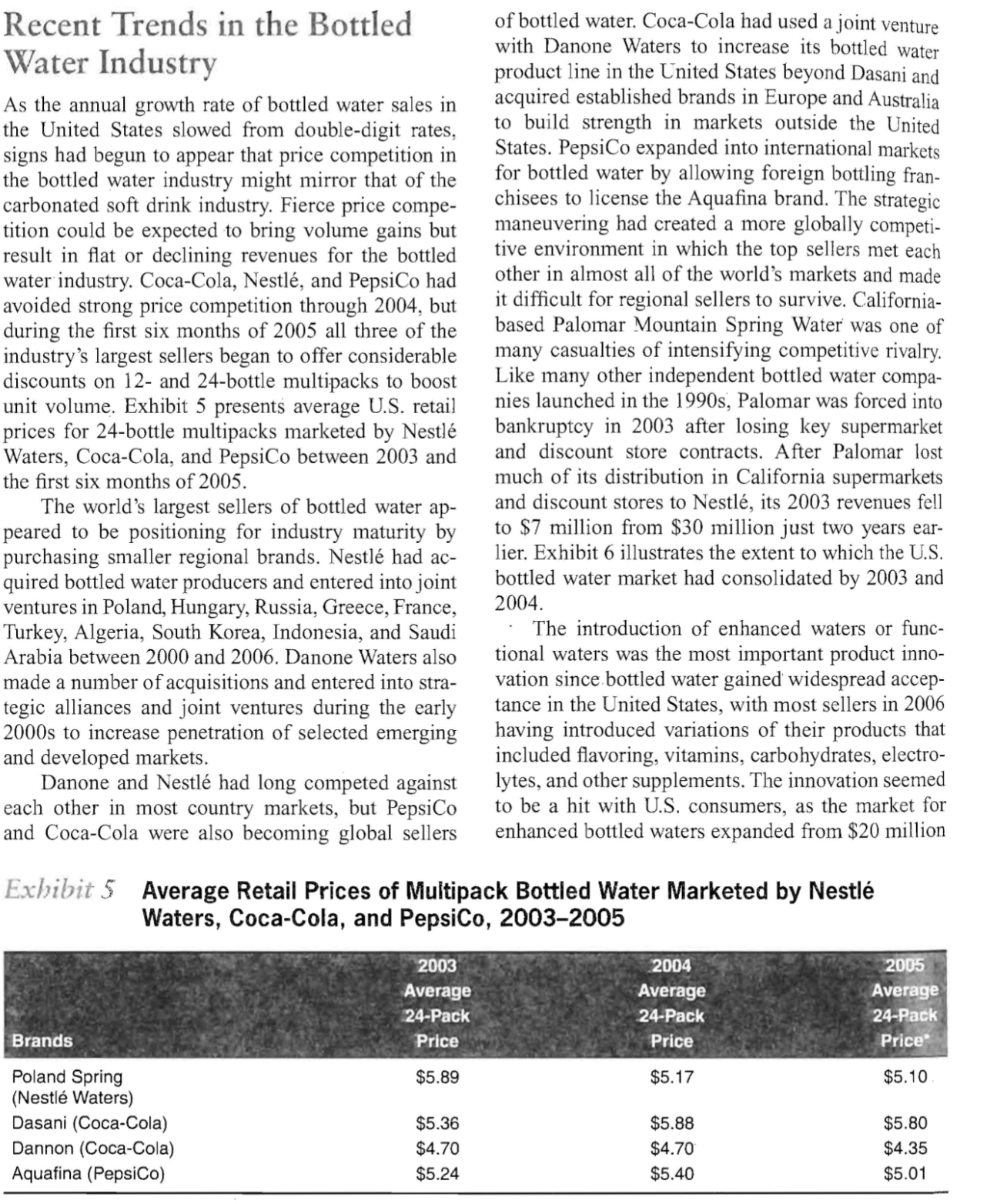 largest beverage category in the United States. In 2005, more than 15.3