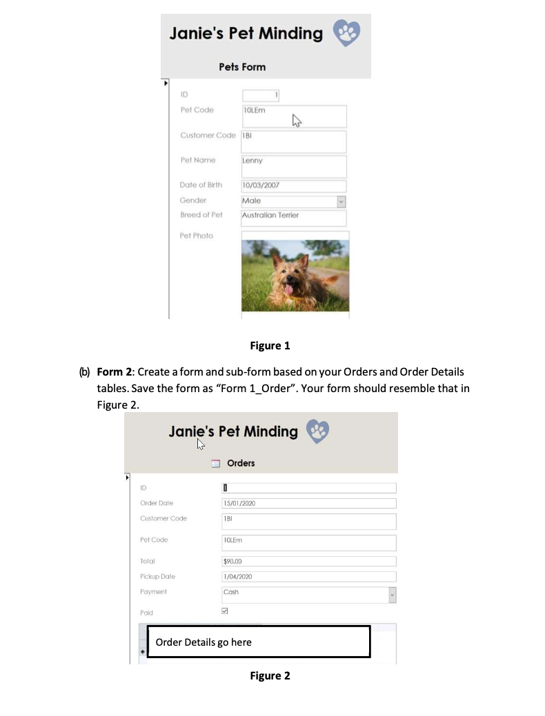 Provideaworddocumentcontainingthefollowing:a) b) c)Introduction - a summary of the case study Database Design:
