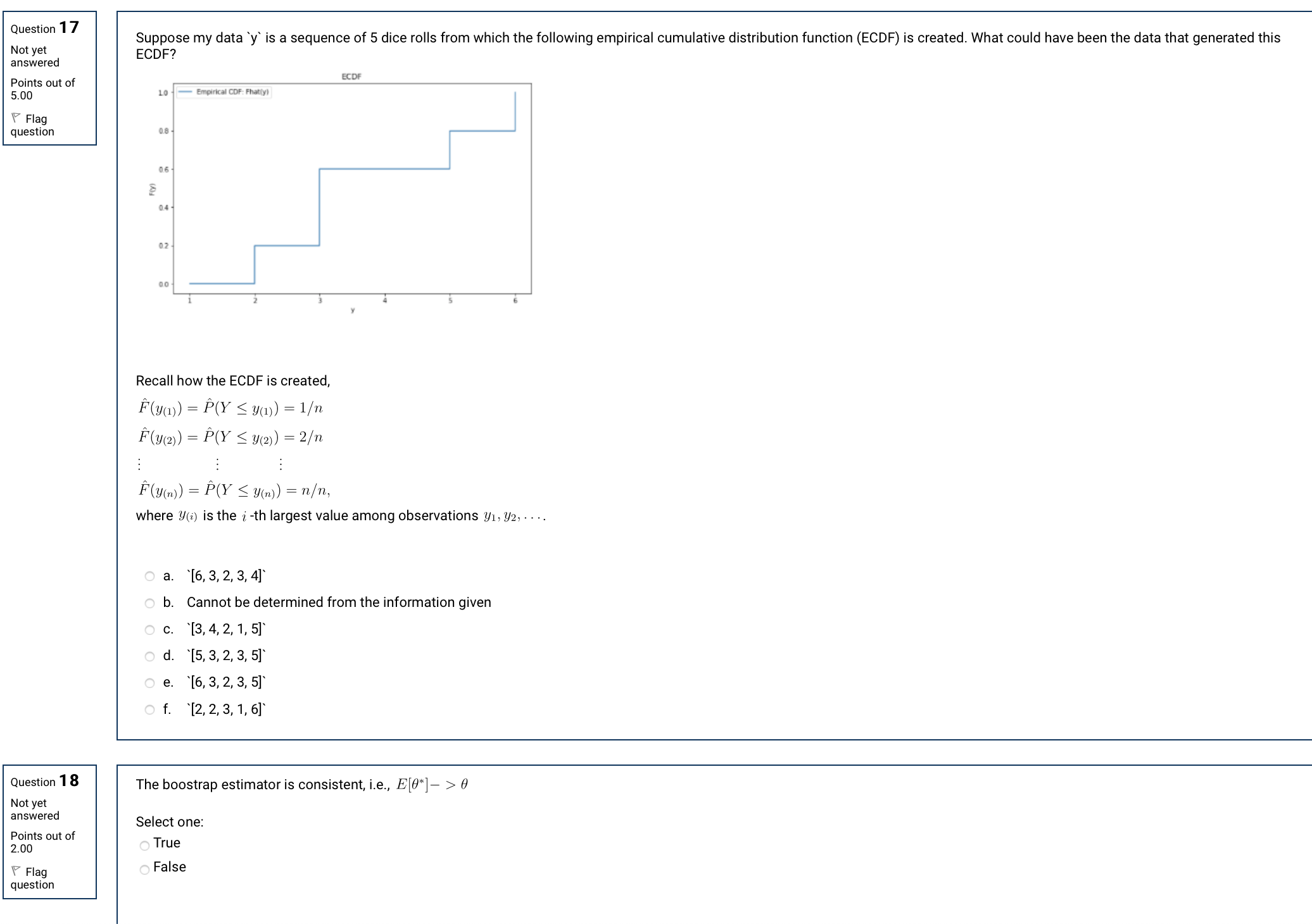 all parts of the respective questions.Thank you! Question 12 Match the data