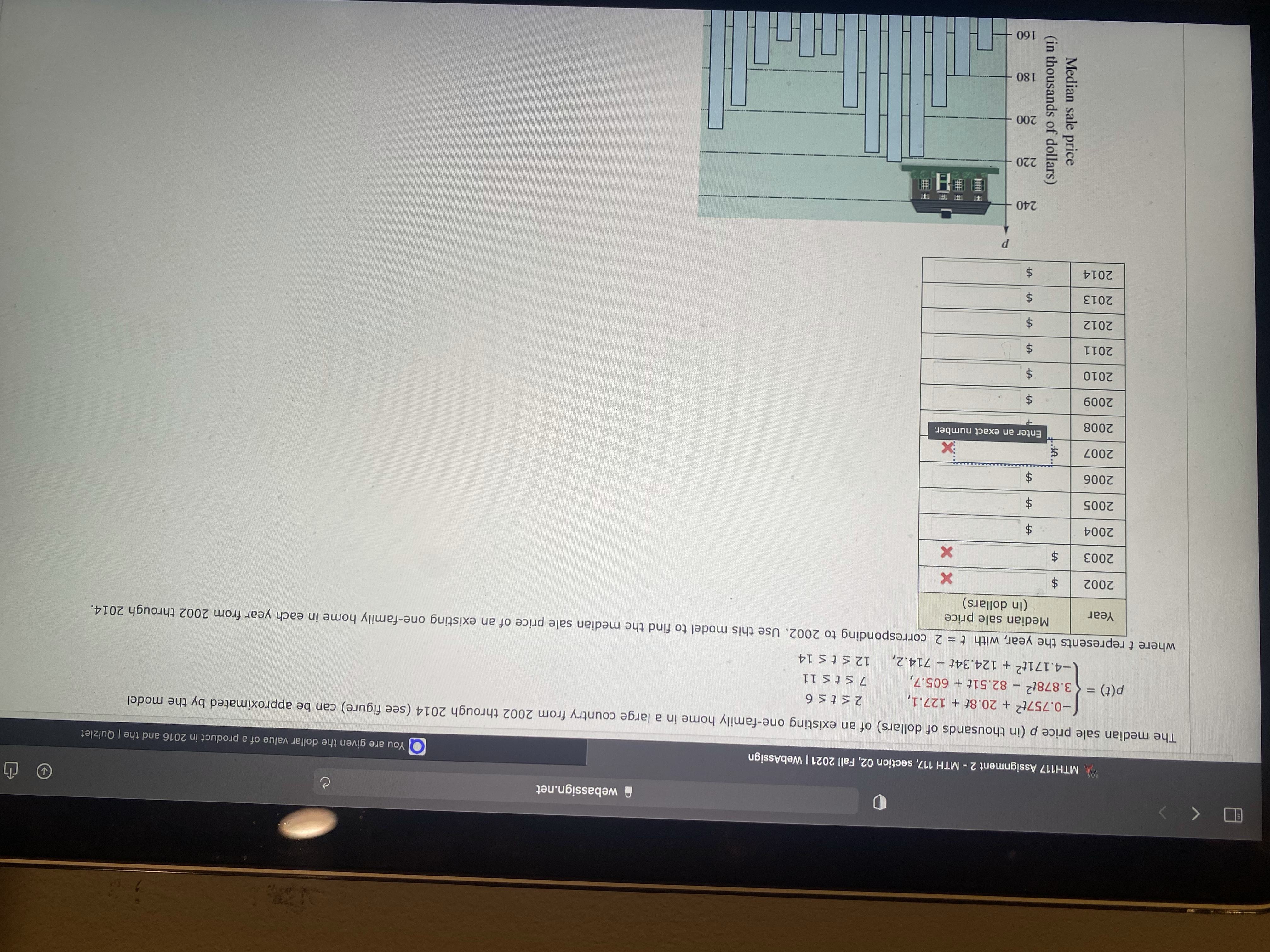 A webassign.net C MTH117 Assignment 2 - MTH 117, section 02,