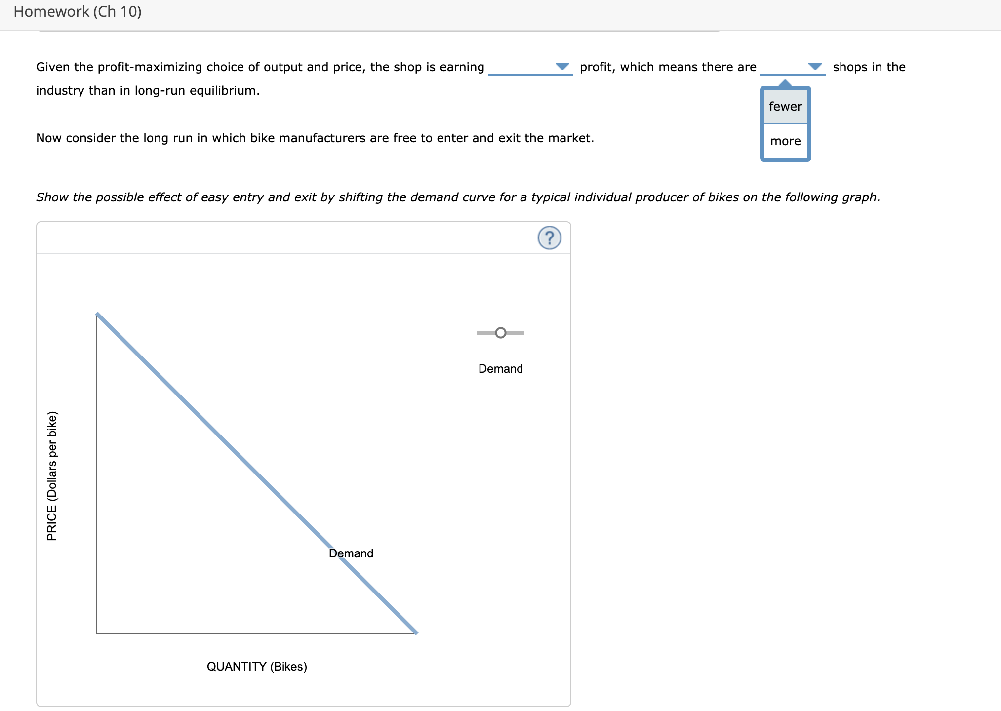 each attribute characterizes a perfectly competitive market, a monopolistically competitive market, both,