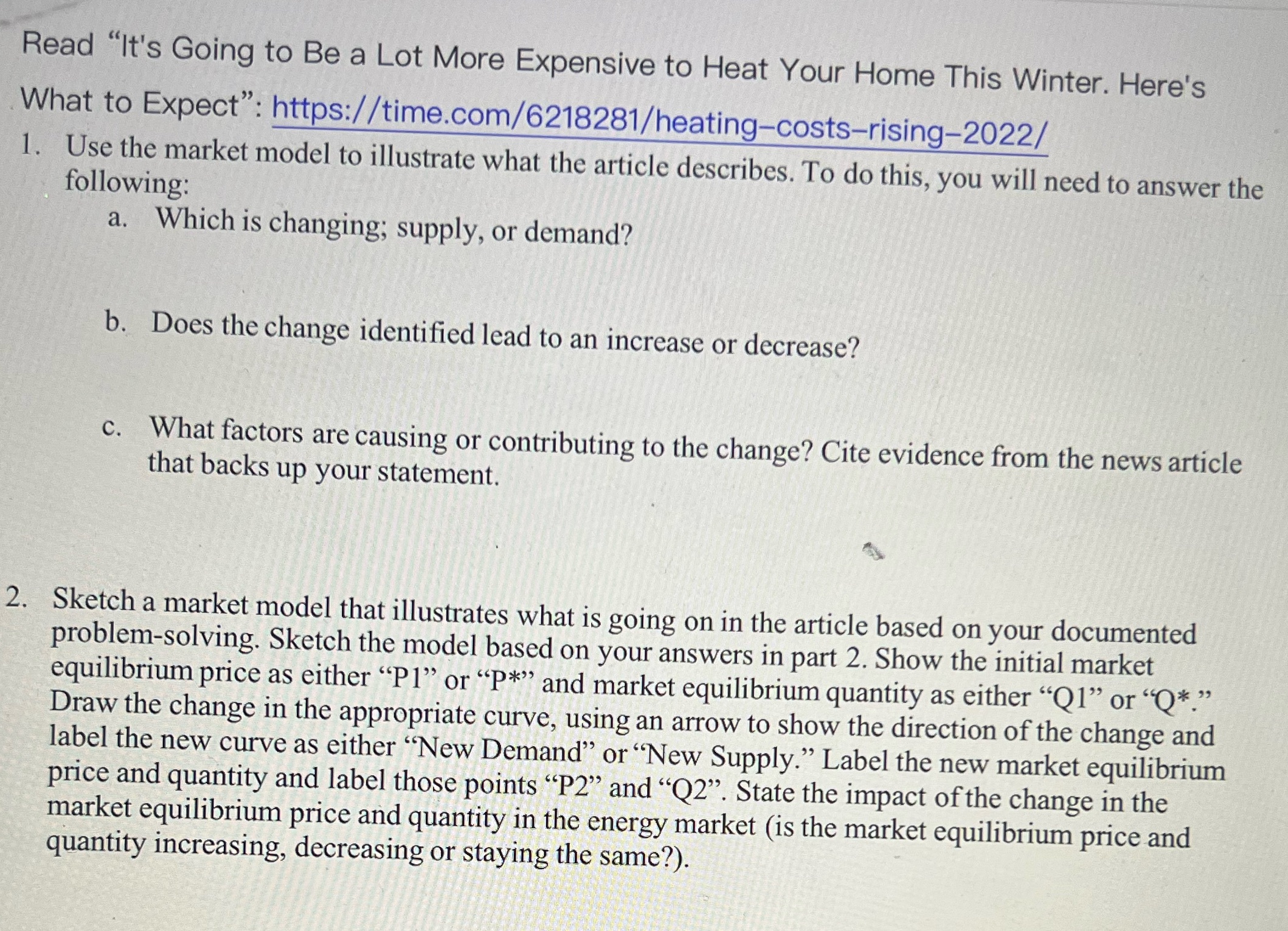 I need help with this and the sketch Read "It's Going to