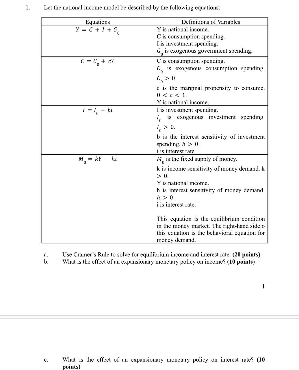 subject: economics hello tutor the answer in the question below is just