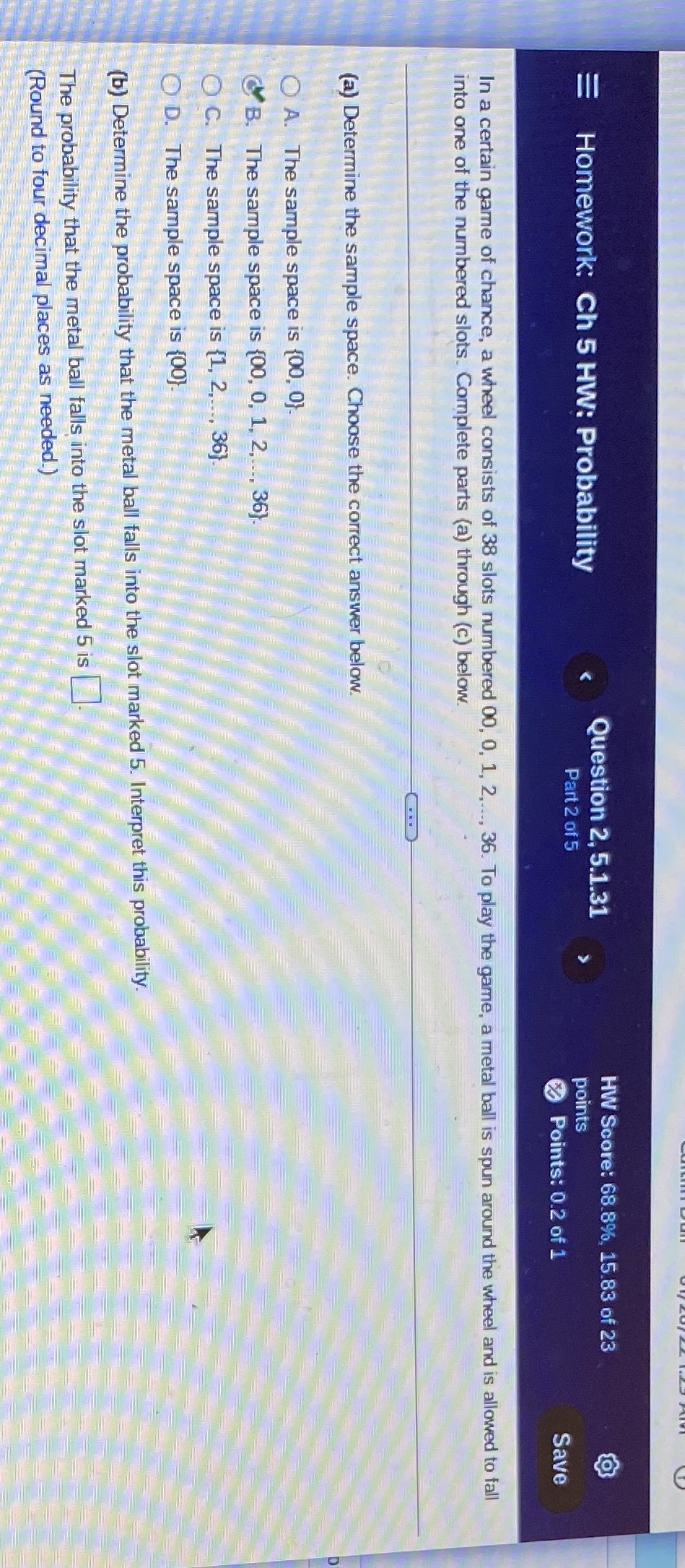 Please remember to round to four decimal places as needed Homework: Ch