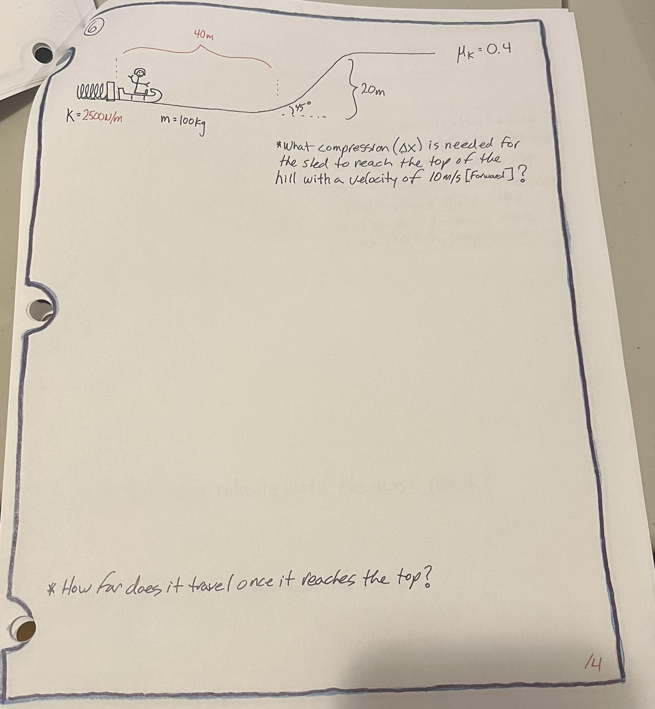 Please help me solve these questions for my physics assignment. Give full