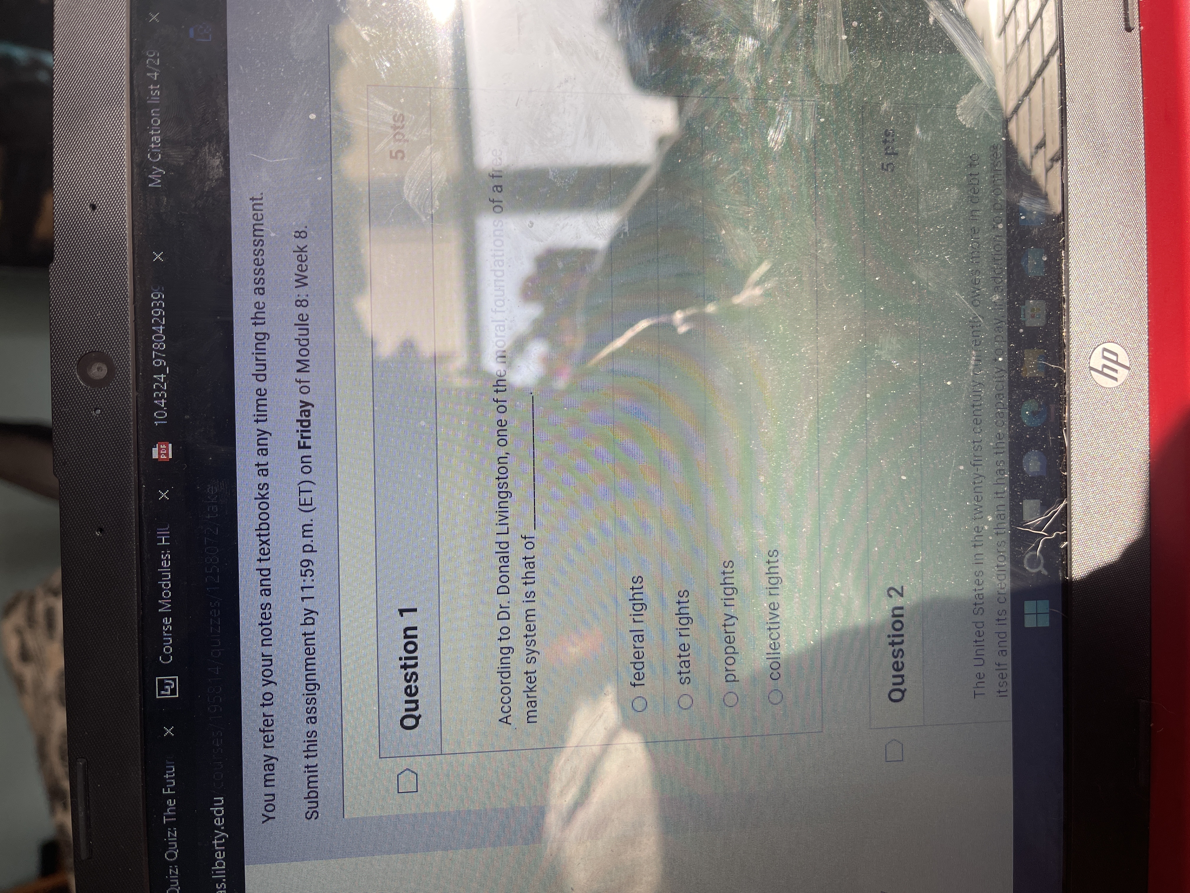 Quiz: Quiz: The Future X Lu Course Modules: HIL X BE