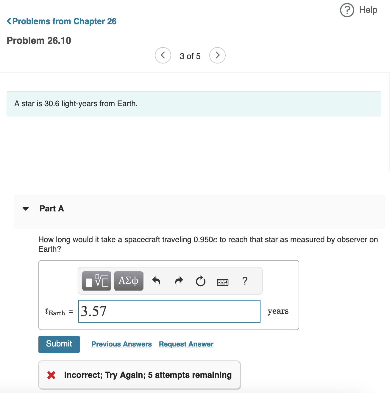 Constants v PartA V What is the magnification of an astronomical telescope