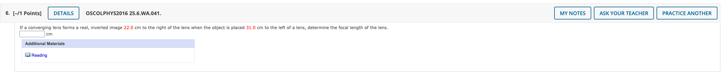 angle at which the two colors of light emerge from the crown