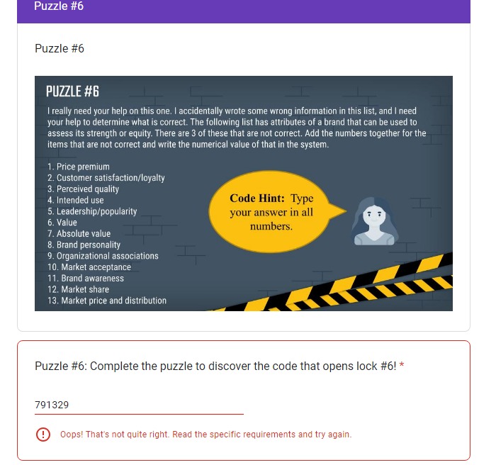  Puzzle #6 Puzzle #6 PUZZLE #6 I really need your help