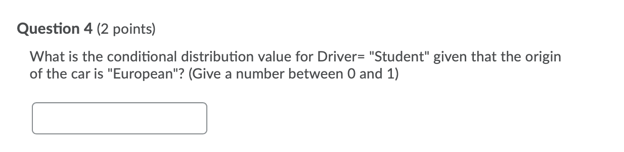 5, 6, 7 and 8 are based on the following set-up. Question
