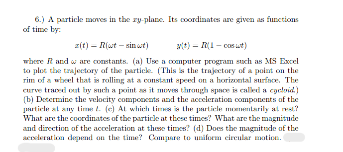 hello i need help with the following problem. please and thank you.Work