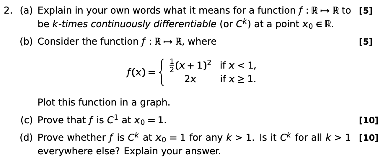 Can anyone help me please. 2. (a) Explain in your own words