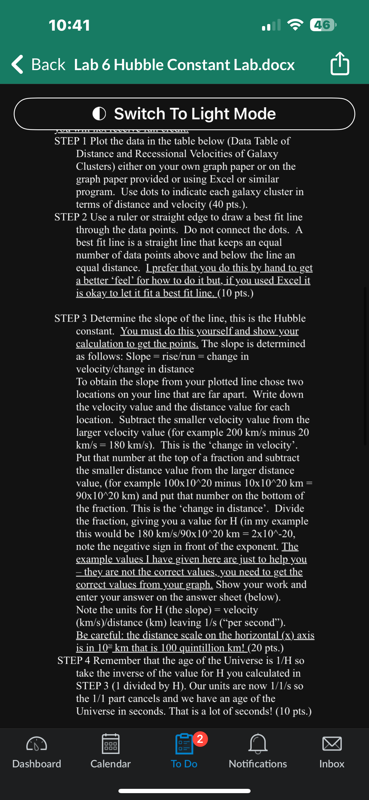 Mode Hubble Constant and the Age of the O) NS Adapted from