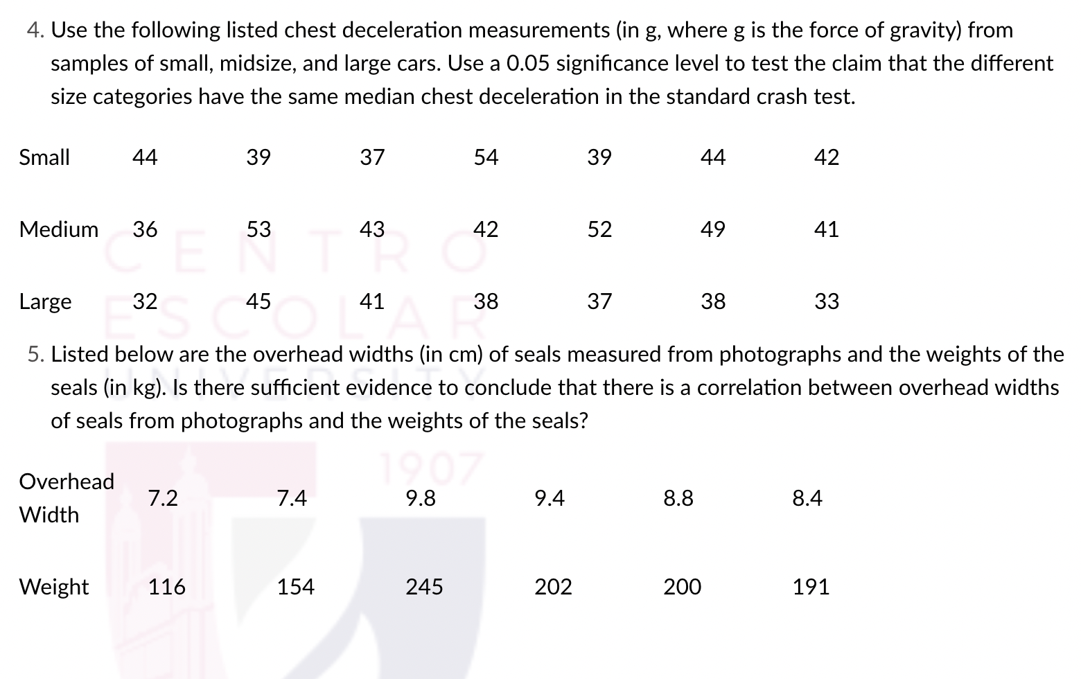 type of non-parametric test? I'll put the image questions below. Thank you!