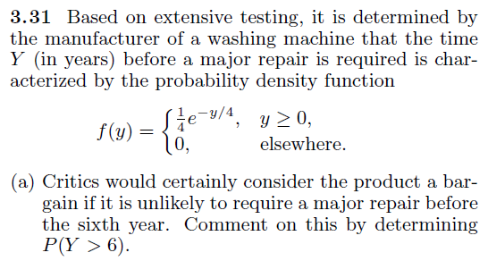  3.31 Based on extensive testing, it is determined by the manufacturer