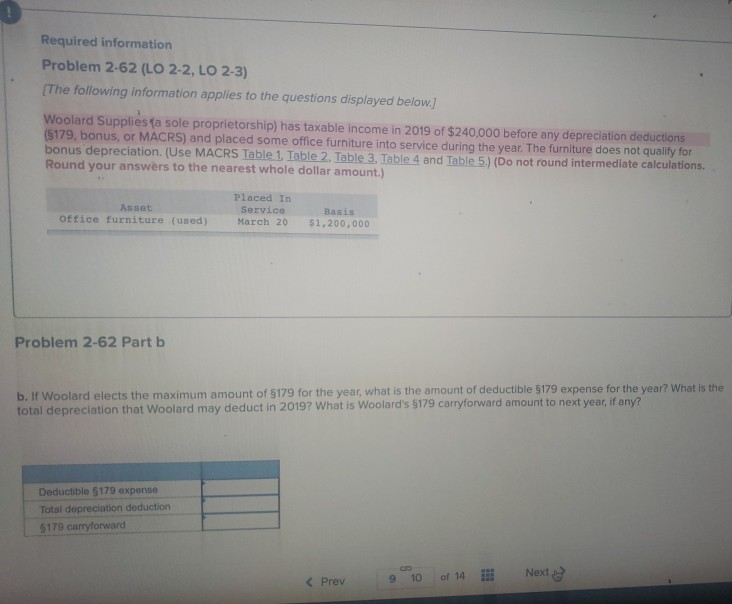 information applies to the questions displayed below.) Woolard Supplies a sole proprietorship)