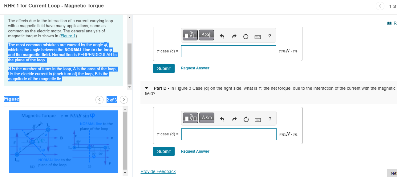 90 Part D - In Figure 3 Case (d) on the right