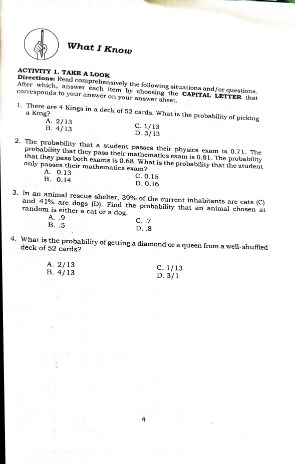 Answer the following:Topic: Mutually and Non-Exclusive eventPlease answer this for me, with