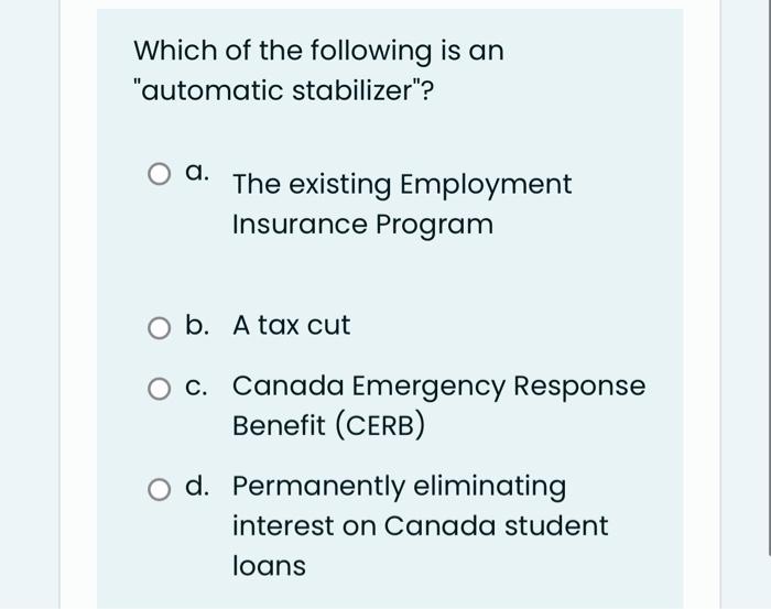 answers.) O a. True, because this is the only sustainable way in