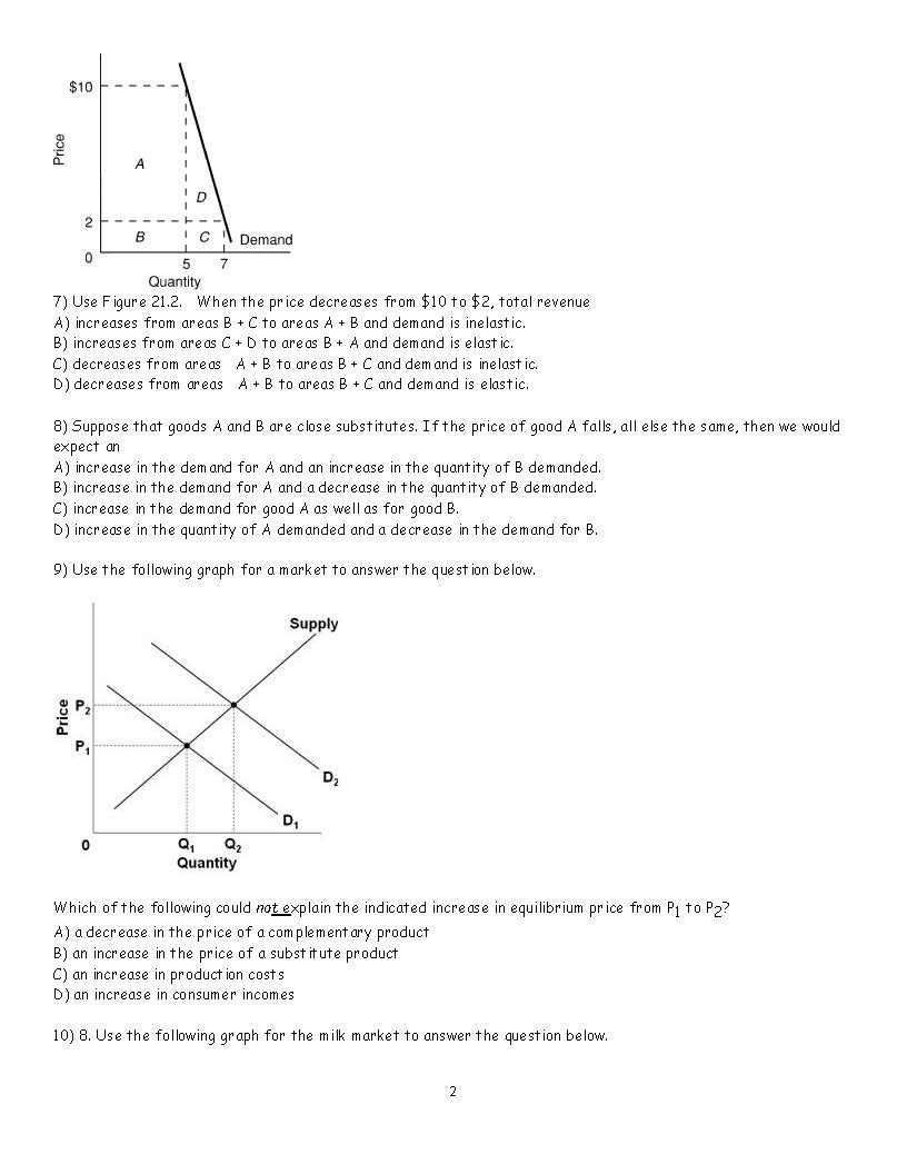 or answers the question. 1) Which of the following statements is false?
