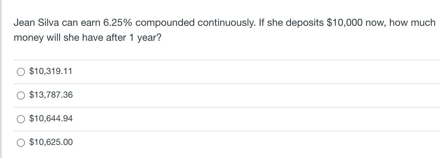 5% of the following cash flows. Year 0 1 through 5 6