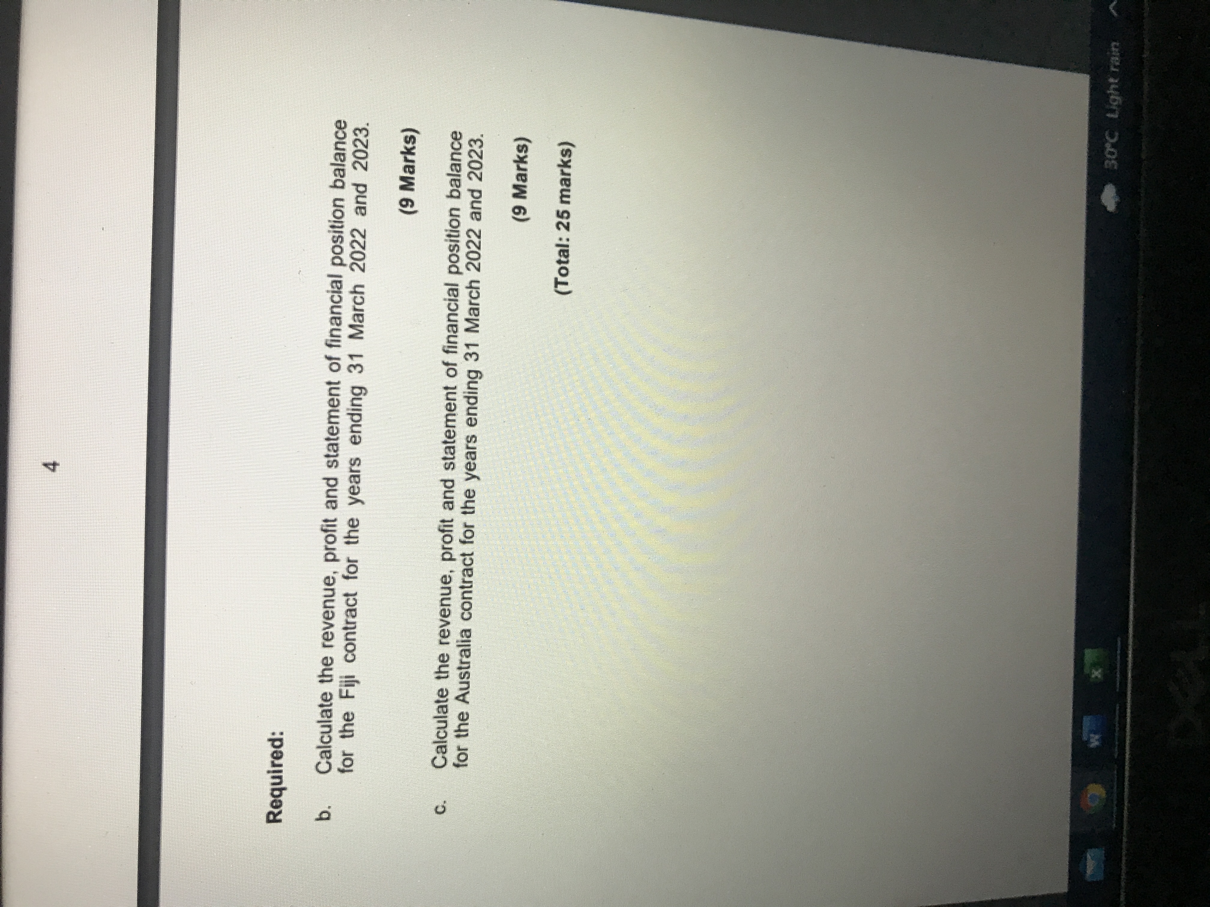 for revenue on long term contracts has been an issue for many