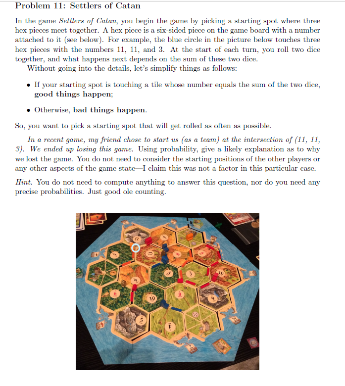 be the most important to you once you have settled in. Based