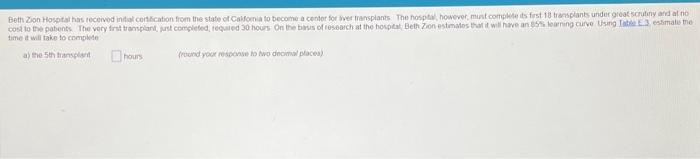  time it will take to complete a) ene 5 th fiansplat
