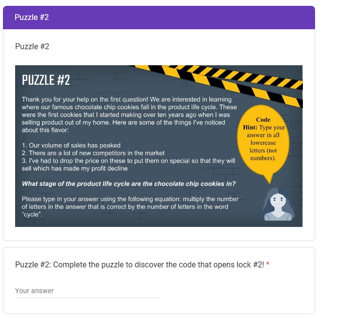  Puzzle #2 Puzzle #2 PUZZLE #2 Thank you for your help