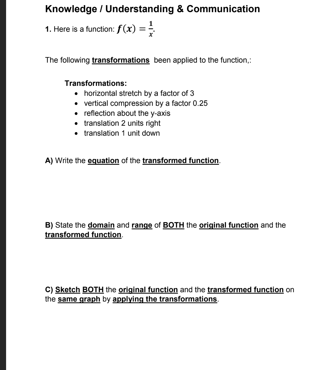 k(2 + x)2 and f'1(4) = 3: A) find the value of