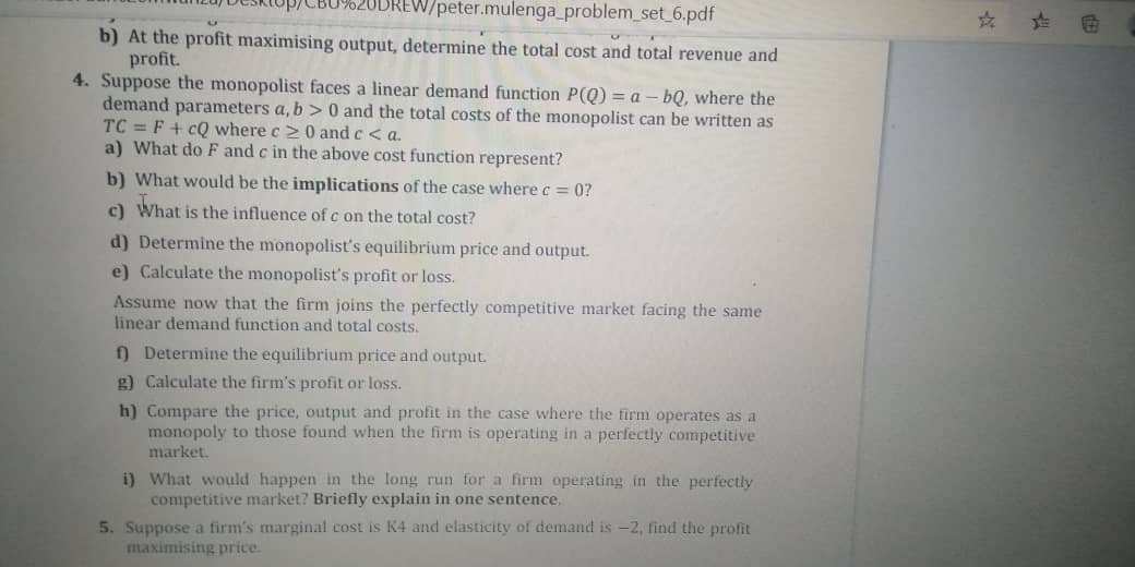  Need help with question (4) a to i 10 9/ CDU90ZUDREW/peter.mulenga_problem_set_6.pdf