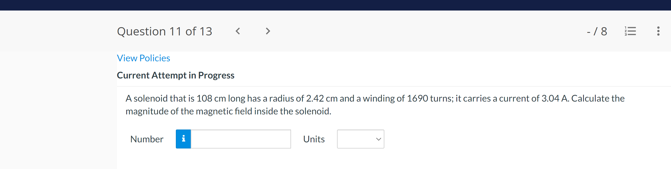 paths wrapped around two conducting loops carrying currents i1 = 6.8 A