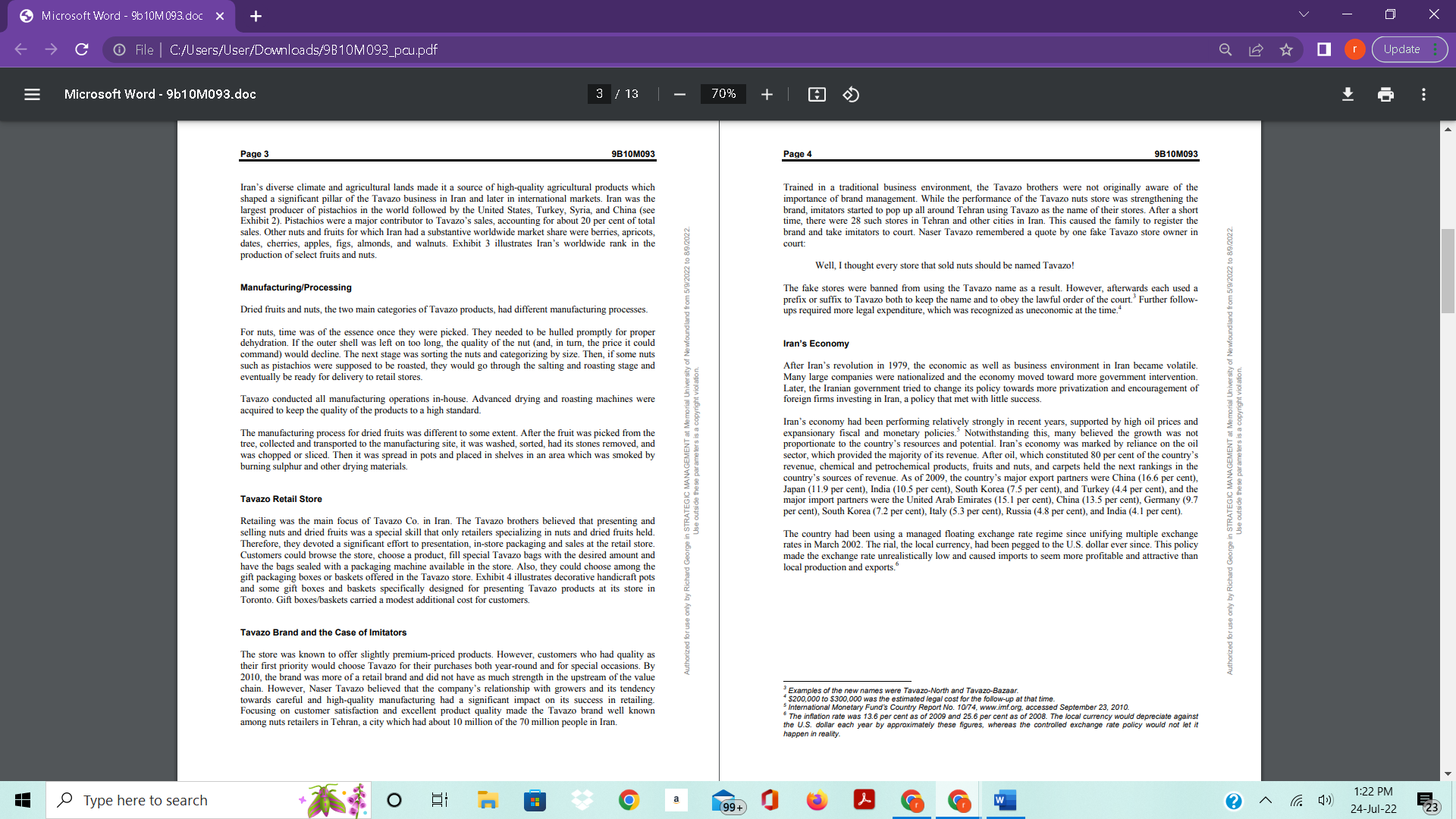  Microsoft Word - 9b 10M 093. doc x X C O