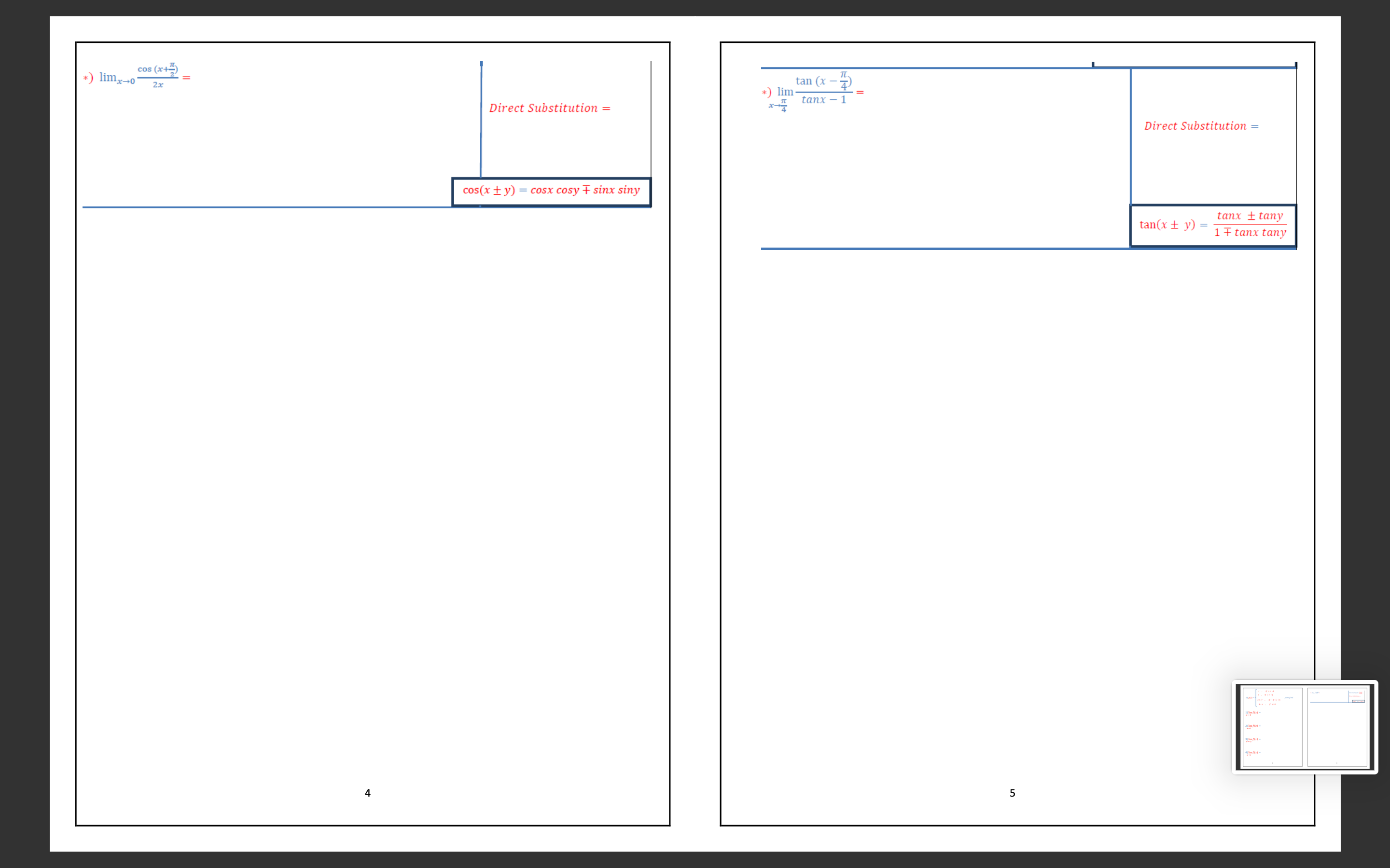 lim If (x) + 5g(x)] = Question2: If f (x) = x3