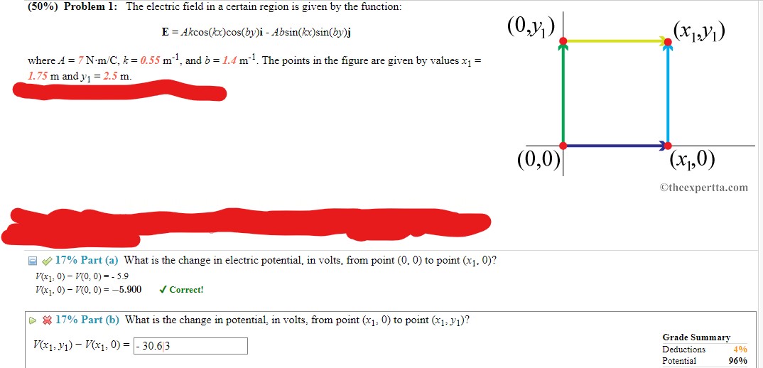 Hello, I can't seem to get this question ( 1 part b).