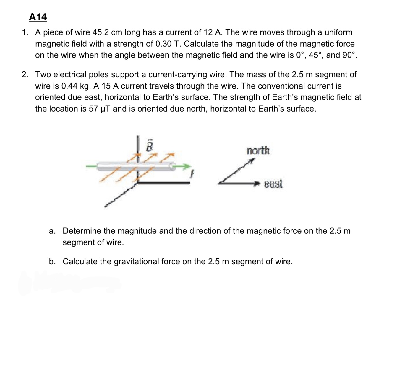 equation FM = qusin6 provides the magnitude of the magnetic force only.