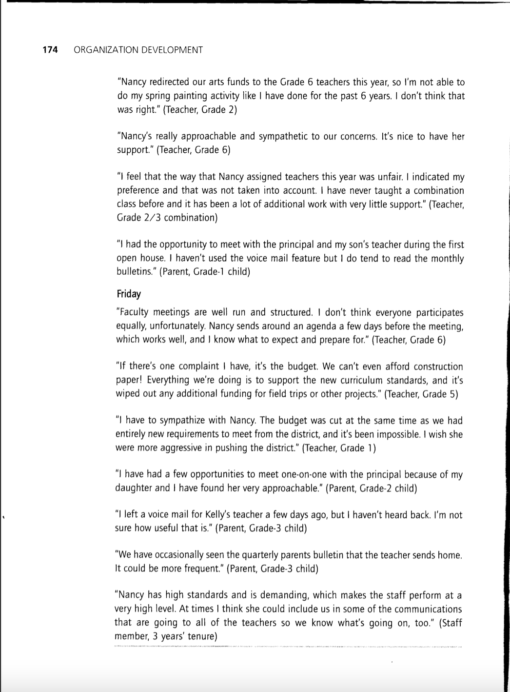 (minimum of 3 themes for each group).Provide 2 examples from the original