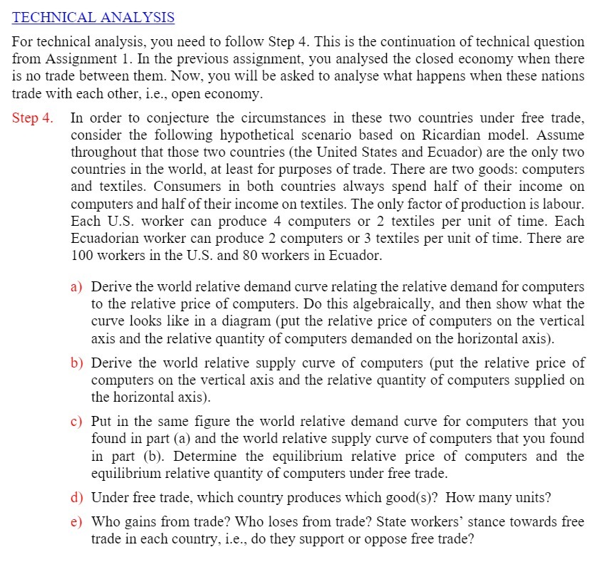 TECHNICAL ANALYSIS For technical analysis, you need to follow Step 4.