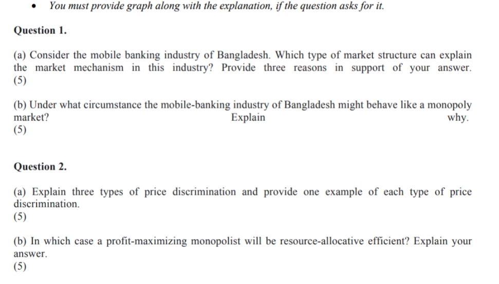 Please Ans This question with Explanation. Every question's ans mark is 5