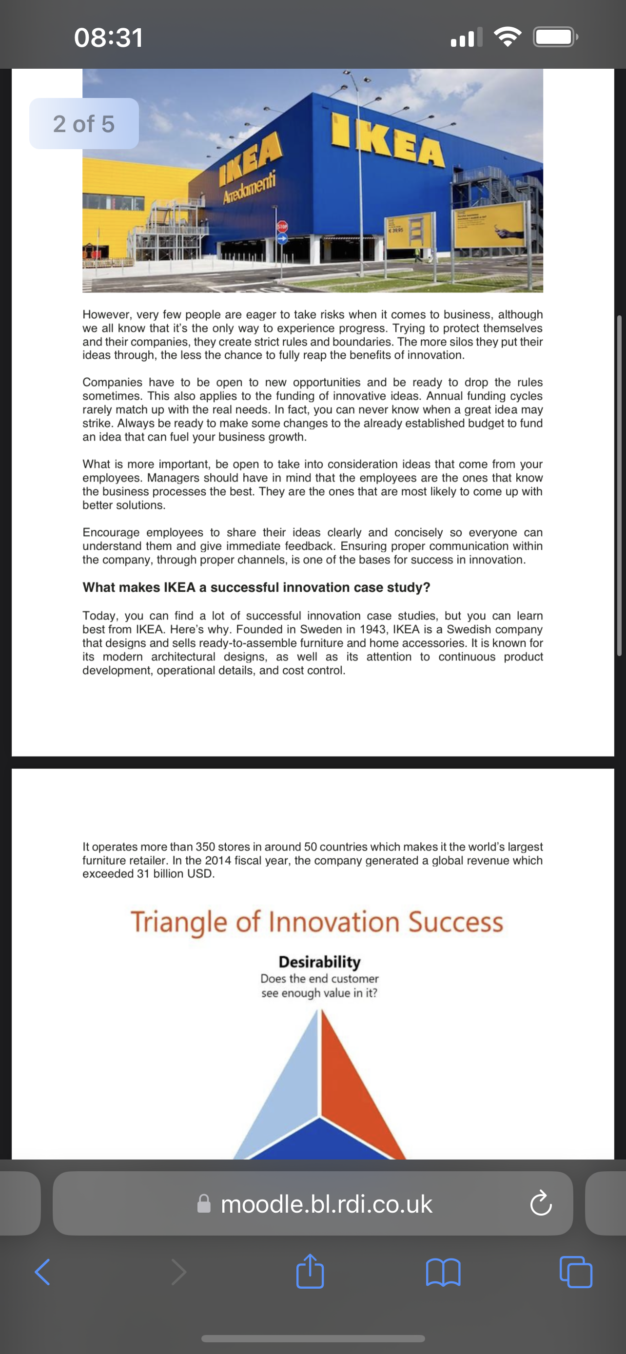 keep your eye on the most creative and thoughtful people around you.